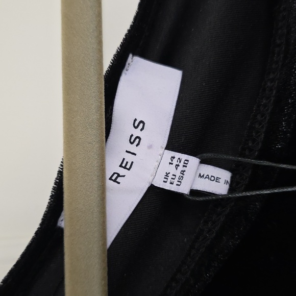 NWT REISS | $290 Ella Velvet Jumpsuit - Picture 9 of 10